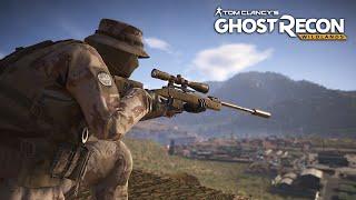 Chaos! Desert Special Units take mission on large enemy base - Ghost Recon Wildlands[No HUD+Extreme]