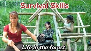 Survival Skills in the rainforest.