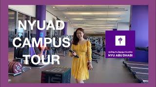 Virtual Campus Tour of New York University  Abu Dhabi! Come tour with me!!