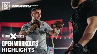 Open Workout Highlights | DAZN X Series 19: Qatar The Supercard - Gib vs. Slim