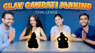 Clay Ganpati Making Challenge | Mad For Fun