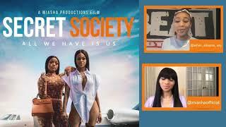 Shayna talks with Miasha Coleman about her book and film Secret Society| What Shayna Say