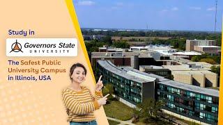 Study In Governors State University, USA- The Safest Public University Campus in Illinois