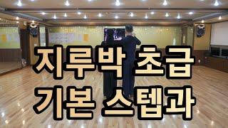 [와이트리]지루박 초급 기본스텝과 설명(South Korean Social Dance Jitterbug Basic Step)