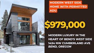 1434  NW Cumberland Ave Bend, Oregon: Westside Bend Luxury Home Tour With ADU!