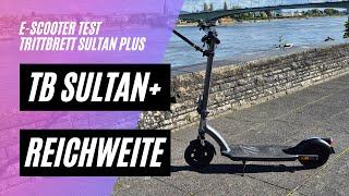  Trittbrett Sultan Plus  Reichweitentest (36V, 15AH, 500W)