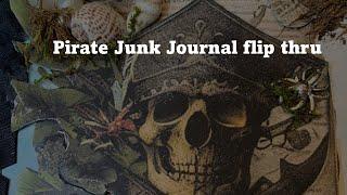 Pirate Junk Journal Flip Through | Vintage and Lacy