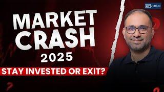 Mutual Funds FALLING massively - Stay Invested or EXIT? | Market Crash 2025 | ZFunds