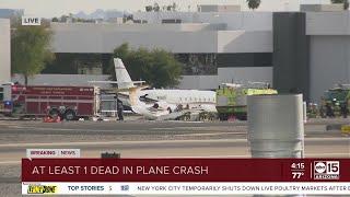 One person dead after plane a crash at Scottsdale Airport