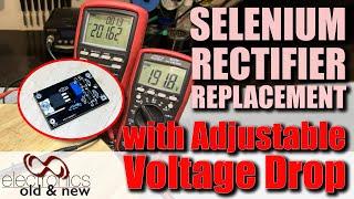 Replace Selenium Rectifier with Silicon Diodes & MOSFET Voltage Dropper in Tube Radios #pcbway#