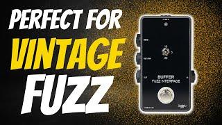 The Perfect Solution For A Vintage Fuzz: Shnobel Tones Buffer Fuzz Interface