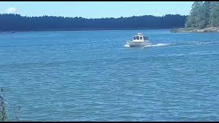 Our Fishing boat Amanda arriving