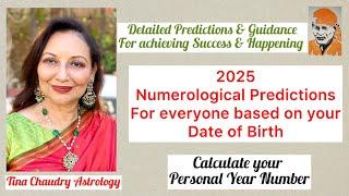 Predictions for 2025/Based on the Numerology of your Date of Birth