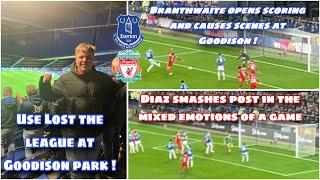 Everton 2-0 Liverpool Matchday vlog *Toffees melt kopite title hopes as Goodison rocks!*