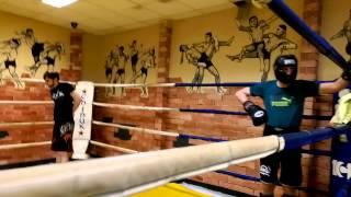 One day in the life of Chinuk Gym (21.02.2015). Sparring day. Part 2.