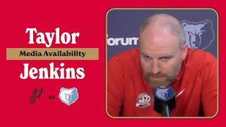 Taylor Jenkins Press Conference | Grizzlies vs. Spurs