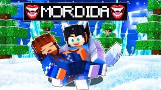 FUI MORDIDA POR UM LOBO DE GELO no Minecraft ◂Miika▸