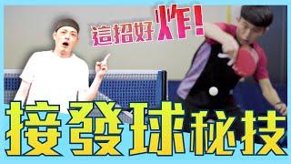 Part.1 How to face the table tennis serve