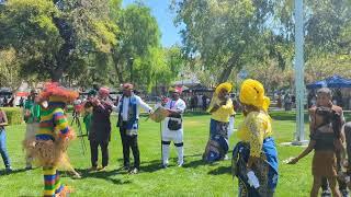 Igbo culture showcased masquerades at the iri-ji ndígbo festival Ca 2024