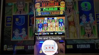 BIG JACKPOT Hand Pay Golden Century Dragon Cash Slot Machine