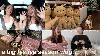 [vlog] Getting into the festive season: Annual present swap, Christmas decor, setting up the tree