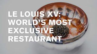 Alain Ducasse: Le Louis XV [3 Michelin star] in Monaco, Monte Carlo