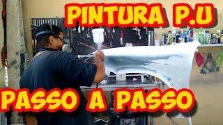 PINTURA Automotiva TINTA PU - Passo a passo!