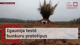 Igaunijā pie robežas ar Krieviju testē bunkuru prototipus