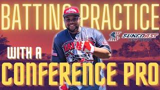 Batting Practice with a USSSA Conference Pro: Brandon Traylor | ASA / USSSA Slowpitch Softball