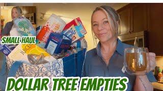 DOLLAR TREE EMPTIES & SMALL HAUL