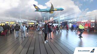 Augmented Reality Stopover at Amsterdam Schiphol Airport | Icelandair