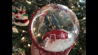 DIY Let it Snow! Christmas Snow Globes on a Budget (Six Different Snow Globes)