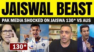 PAK Media became fan of Jaiswal 100* vs AUS | Yashasi Jaiswal 100 | Shoaib Akhtar on Jaiswal Batting