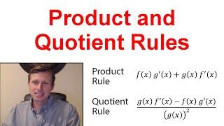 How to use the Product and Quotient Rules for Calc 1