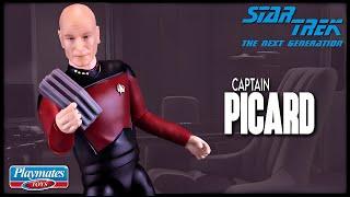 Playmates Toys Star Trek Classic Star Trek TNG Captain Picard Figure @TheReviewSpot