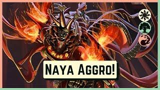 Naya Enchantment Aggro! | Final Fantasy Standard! | MTG Arena