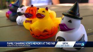 Remembering Spencer Rush: Des Moines family uses rubber ducks to spread joy at Iowa State Fair