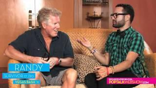 PopTalk Webshow @ Vegas Bash 2011:  Randy Survivor Gabon & Heroes vs Villains