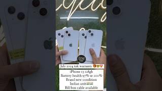 iPhone 13 128gb unused unit 🫣 // Prayagraj mobile shop #short #shorts #shortvideo