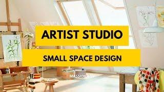 100+ Awesome Small Space Artist Studio Design Ideas