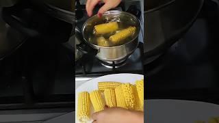 Сочная кукуруза  за 5 МИНУТ! #рецепты #рецепт #еда #вкусно #кулинария #рекомендации