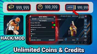 Real Cricket 24 Hack/Mod Tutorial  Get Unlimited Coins & Credits on iOS & Android