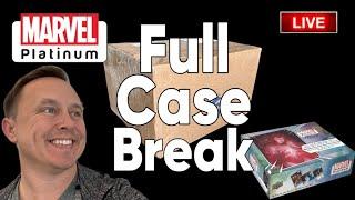 Full Character Case Break | Marvel Platinum Trading Cards