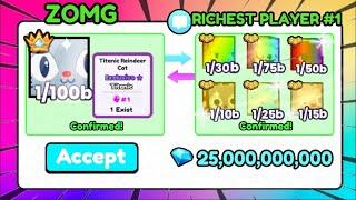 20B+ GEMS  BIGGEST *#1 TITANIC CAT* TRADE OF ALL TIME... (Pets GO)