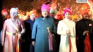 ROYAL INDIAN COUPLE ENTER THE WEDLOCK IN A GRAND CEREMONY