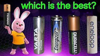 Is duracel still the king ? lithium vs alkaline vs rechargeable