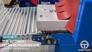 Yarı Otomatik L Kesim Shrink Makinası / Semi-Automatic L Cut Shrink Machine #kutupaketleme #şivlilik