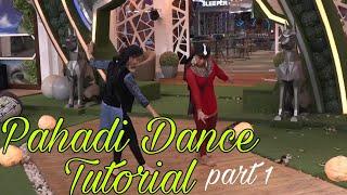 Pahadi dance tutorial || Easy Pahadi Dance Steps || Pahadi Dance Seekhe || Himachal Hamara ||