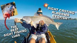 The BEST BAIT for REDFISH | Sight Casting Redfish on the Alabama Gulf Coast