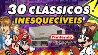 30 Jogos Clássicos INESQUECÍVEIS de NES: Games Memoráveis da Geração 8 Bits 